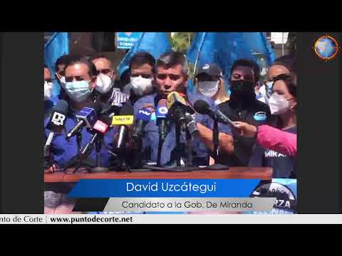 David Uzcátegui ofrece rueda de prensa sobre declinación de la candidatura de Ocariz