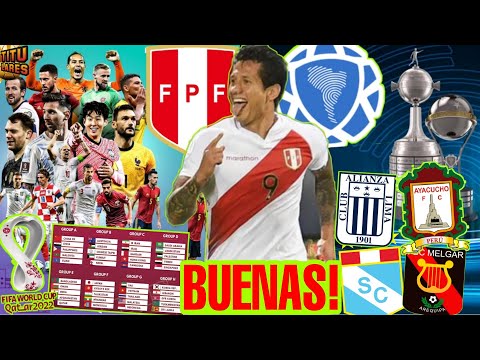 BUEN AMBIENTE SELECCIÓN PERUANA | CONOCE BOMBOS de QATAR 2022 | PROGRAMACIÓN CLUBES PERUANOS COPAS