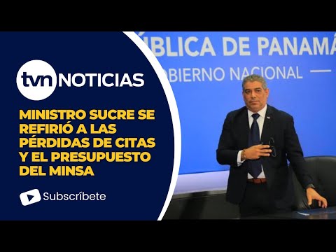 Ministro Sucre aborda pérdida de citas y presupuesto Minsa