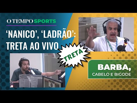 MAIOR TRETA DO BARBA? Lélio e Diego discutem sobre 'chororô' de Galo e Flamengo