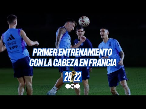 El PRIMER ENTRENAMIENTO de la SELECCIÓN ARGENTINA pensando en FRANCIA - Telefe Noticias