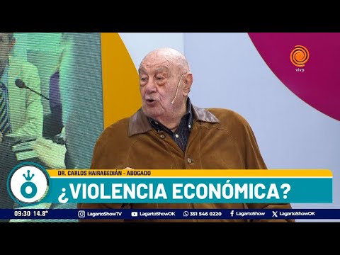 Juicio por violencia económica   Dr Carlos Hairabedián