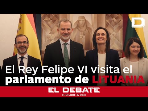 Felipe VI aboga en Lituania por la cooperación como vía para aportar estabilidad a Europa