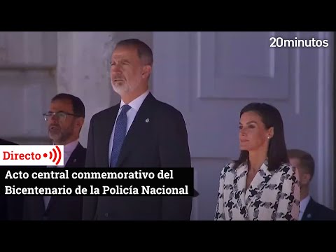 Felipe VI y Letizia en el Bicentenario de la Policía Nacional