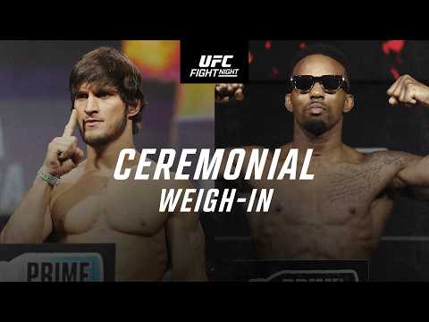 UFC London: Ceremonial Weigh-In