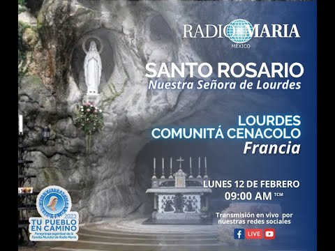 Rosario Mundial desde La Comunitá Cenacolo en Lourdes, Francia