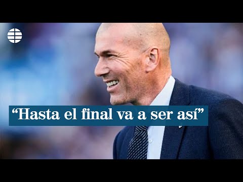 Zidane: Son tres puntos muy importantes, hasta el final va a ser así