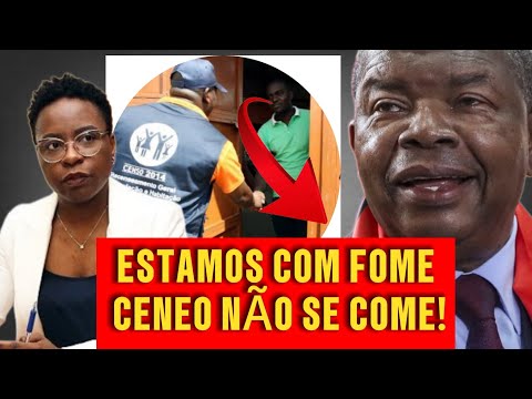 ATIVISTA ATACA JOÃO LOURENÇO MAIS UMA VEZ O POVO NÃO SE ALIMENTA DO CENSO...