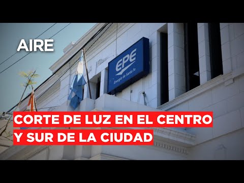 Cortes de luz en el centro y sur de la ciudad de Santa Fe