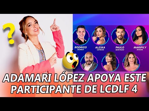Adamari López hace PÚBLICO su APOYO a este participante de La casa de los famosos