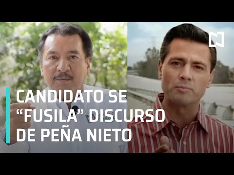 Candidato del PRI de Motozintla, Héctor Leonel Paniagua roba spot de Peña Nieto - En Punto