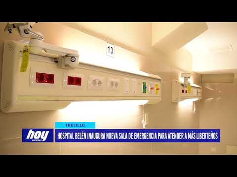 Hospital Belén inaugura nueva sala de emergencia