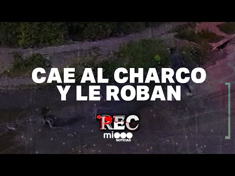 CAE AL CHARCO Y LE ROBAN - PERSECUCIÓN Y CHOQUE - #REC