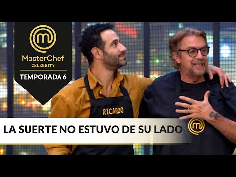 Ricardo se convirtió en el segundo participante en llevarse delantal negro | MasterChef Celebrity