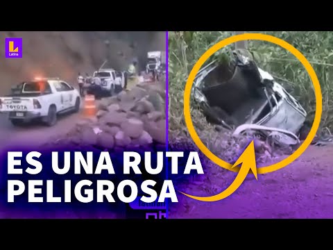 Cinco fallecidos tras despiste de camioneta en Cajamarca: Es una ruta peligrosa