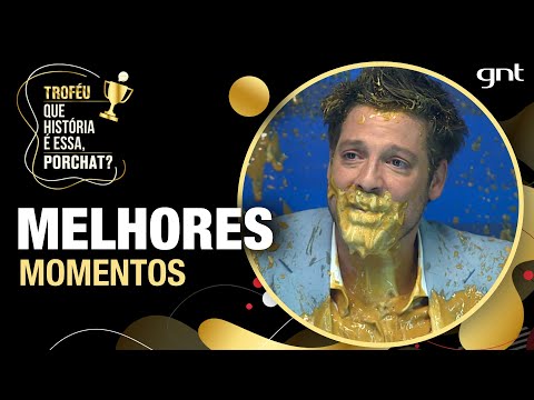 Porchat no BANHEIRO QUÍMICO, Calabresa dá beijo TRIPLO e mais! | Melhores Momentos | Troféu Porchat