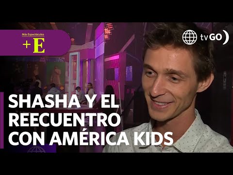 Sasha Kapsunov y el reencuentro de América Kids | Más Espectáculos (HOY)