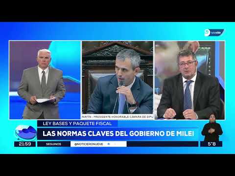 Semanas de leyes claves para el gobierno de Milei