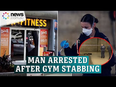 Man arrested for stabbing woman in head at Sydney gym