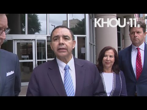 Congressman Henry Cuellar and his wife proclaiming their innocence after indictment