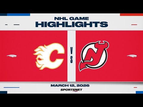 NHL Highlights | Flames vs. Devils - March 12, 2026