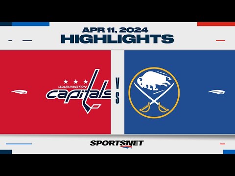 NHL Highlights | Capitals vs. Sabres. - April 11, 2024