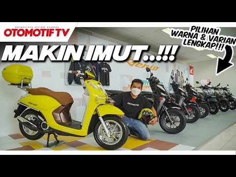 DILIHAT-LIHAT MAKIN LUCU, HONDA NEW GENIO 2022 LENGKAP PILIHAN WARNA dan VARIAN l Otomotif TV