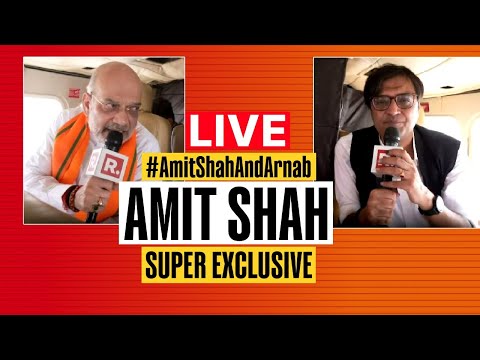 Arnab Goswami Talks To Amit Shah Onboard Campaign Helicopter | Lok Sabha Election | SUPER EXCLUSIVE