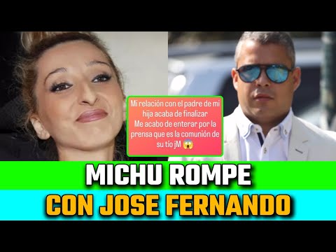 BOMBAZO Michu ROMPE con JOSÉ FERNANDO al ENTERARSE via PRENSA de la COMUNIÓN de JOSÉ MARÍA