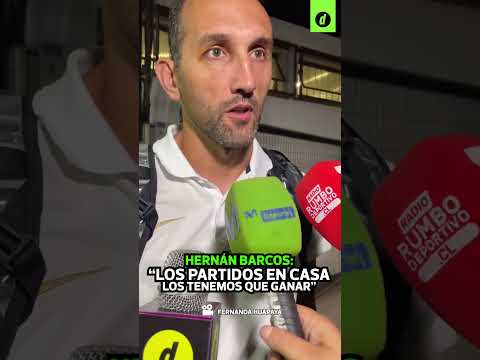HERNÁN BARCOS tras COLO COLO 0-0 ALIANZA LIMA: Ahora tenemos que ganar en casa | Depor