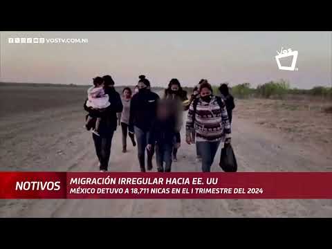 México detuvo a 18,711 nicas migrantes con rumbo hacia EE.UU.