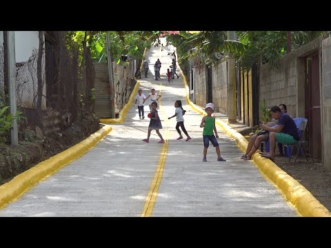 Rehabilitan 6 cuadras de calles del barrio Carlos Fonseca