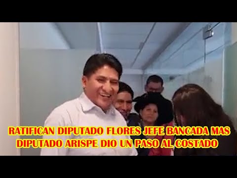 DIPUTADO ANDRES FLORES TOMA POSESIÓN DE LAS OFICINAS DE LA BANCADA NACIONAL DEL MAS-IPSP..