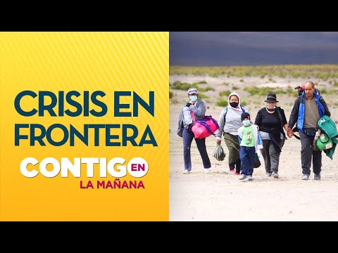 ¿CIERRE DE FRONTERAS Polémica por migración en el norte de Chile - Contigo en La Mañana