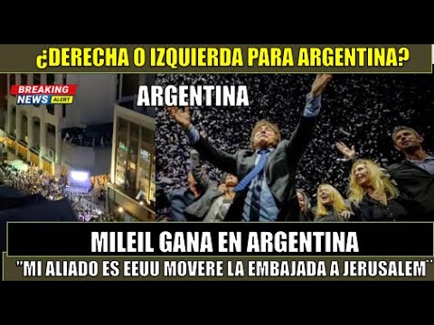 Javier Milei gana en Argentina movera embajada de Israel a Jerusalem