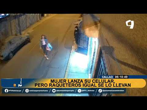 OFF Mujer es asaltada en calle del Callao