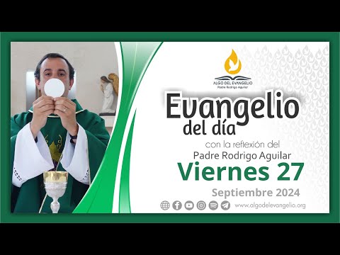 Evangelio de hoy l 27 de septiembre de 2024 l XXV Viernes durante el año l san Lucas 9, 18-22