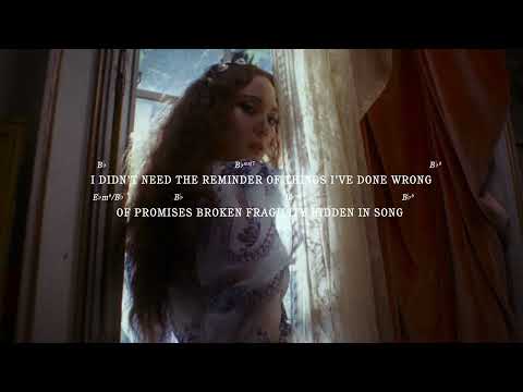 Laufey - Too Little Too Late (Official Lyric Video with Chords)