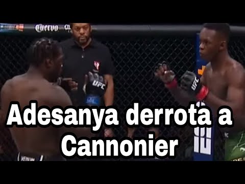 Resumen de la pelea Adesanya vs. Cannonier UFC 276