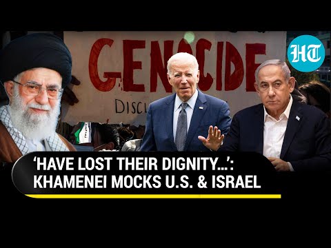 After Drone & Missile Blitz, Iran’s Khamenei Mocks Israel & U.S. Over Campus Protests | Watch