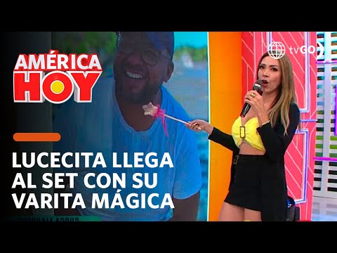 América Hoy: La espectacular Lucecita llega con su varita mágica al set (HOY)