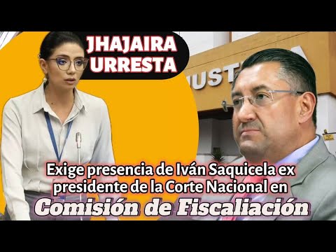 Jhajaira Urresta exige presencia de ex presidente de la Corte Nacional en Comisión de Fiscalización