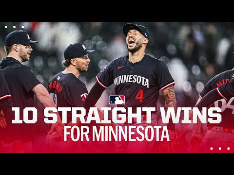 The Twins win 10 IN A ROW! | Best moments from their winning streak!