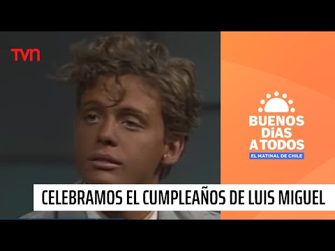 Celebramos el cumpleaños de Luis Miguel en el Buenos Días a Todos