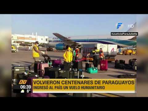 236 paraguayos fueron repatriados de EEUU