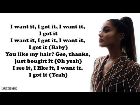 Ariana Grande - 7 rings // lyrics