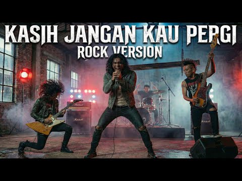 Kasih Jangan Kau Pergi - Bunga | Rock Version (Cover by NostaRock Vers)