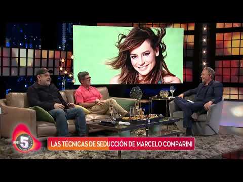 Marcelo Comparini recordó su fugaz romance con Kathy Salosny. TBT, Canal 13.