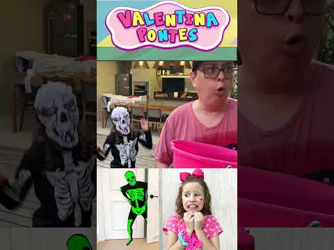 Valentina Pontes juega en Halloween en español  #VÍDEOSPARANIÑOS 06