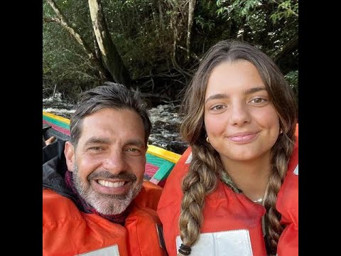 Las vacaciones de la hija de Gaby Espino en Venezuela junto a su padre